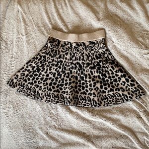 Flared Sweater Skirt